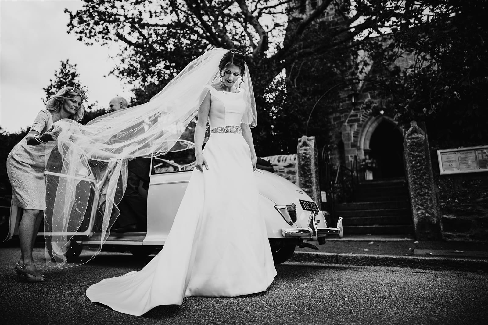 garden wedding cornwall